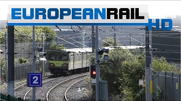 Iarnród Éireann Irish Rail DART 8100 EMU 81xx + 81xx + 8129 departs Howth Junction