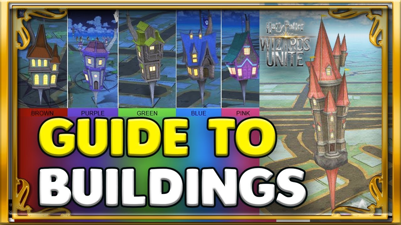 GUIDE TO ALL BUILDINGS! 🧙‍♂️📱🏘️ -HARRY POTTER: WIZARDS UNITE