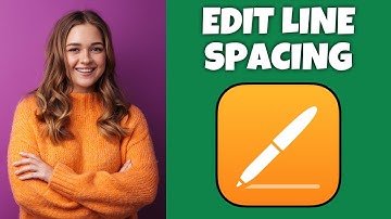 How To Edit Line Spacing In Pages | Step By Step Guide - Pages Tutorial