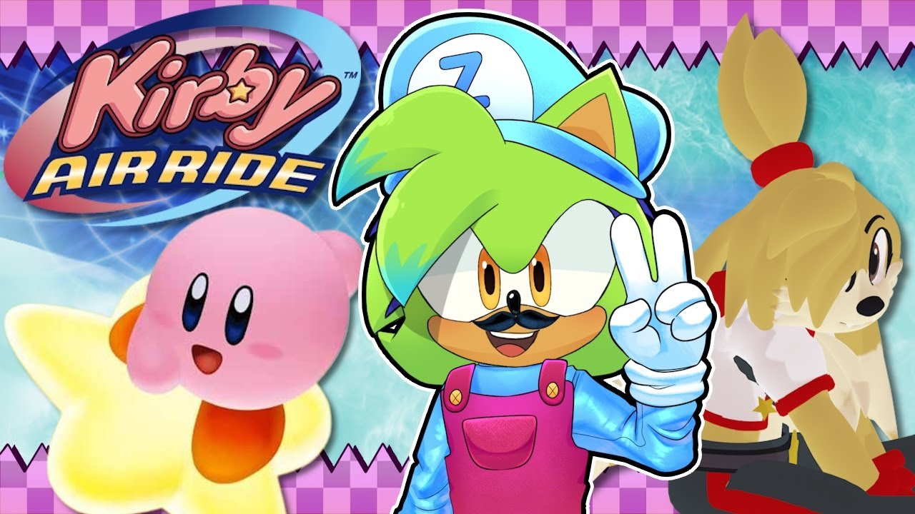 🌠IT'S TIME TO RIDE!!!🌠 - Kirby Air Ride w/ @zinnyfinity 🐶 【Vtuber】