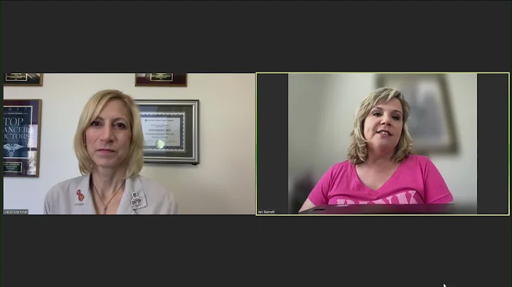Breast cancer survivor Jennifer Barrett talks jour...