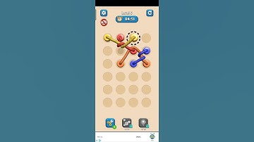 #level6 Tangle Rope 3D Untwist Knots Puzzle Game Tricks #viral #shorts #video 🔥