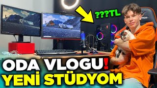 YENİ ODA VLOG VE STÜDYO !! EKİPMANLARIM | Metin C by Metin C 2,844 views 2 years ago 12 minutes, 1 second