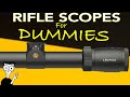Rifle scope basics