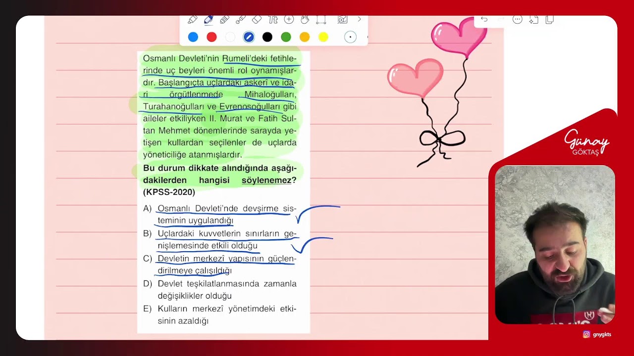 Çıkmış Soru Çözümü Osmanlı Devleti Kültür ve Medeniyeti 2