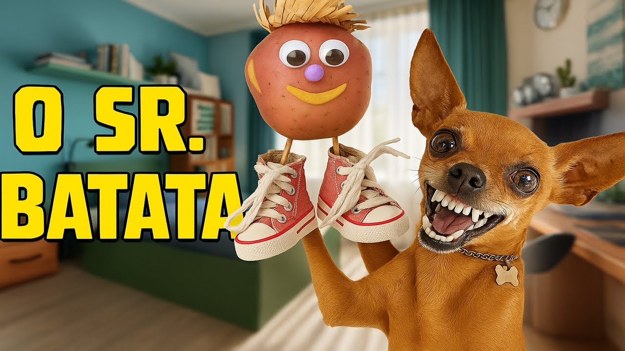 NHOQUE QUERIA UM PRESENTE: O BATATA! MAS QUE BRINQUEDO É ESSE?