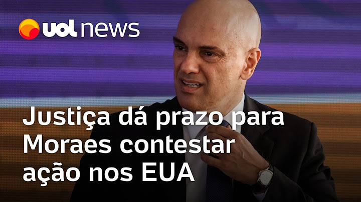 Moraes tem 21 dias para contestar ação da Trump Media e Rumble nos EUA