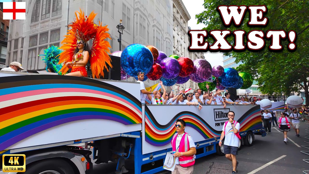 London Pride Parade 2025 Full Tour 🇬🇧