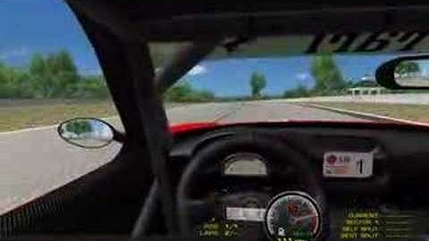 rFactor with FreeTrack at Road Atlanta