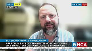Botswana | AfriForum says govt is going out of its way to protect certain suspects screenshot 1