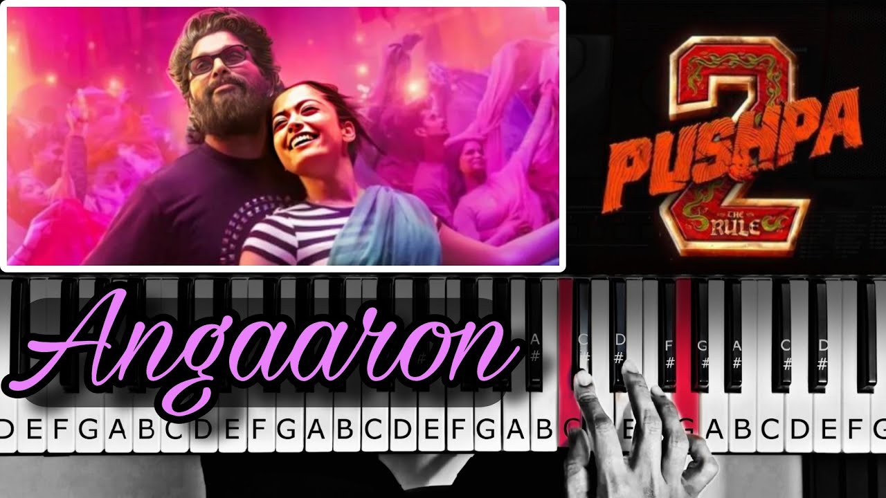 Angaaron (Piano Cover) Pushpa 2 The Rule | Allu Arjun, Rashmika, Fahadh Faasil