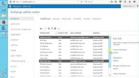 5-Moving user mailboxes between Exchange 2016 Databases