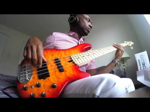 Bruno Mars- 24K Magic Live (Bass Cover)