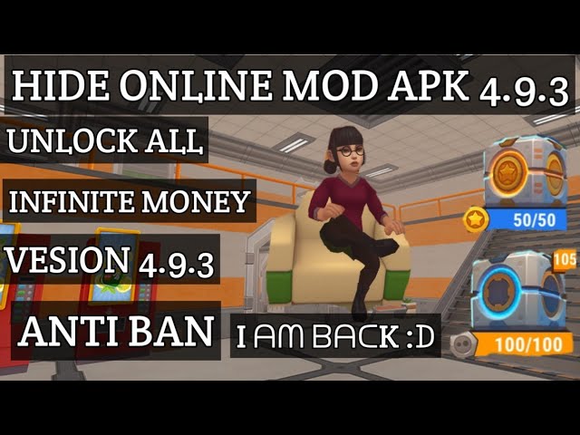 Hide Online MOD APK, Unlocked Everything, NO BAN