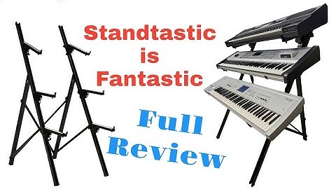 Full Independent Review of The Standtastic Keyboard Stand by LM Products