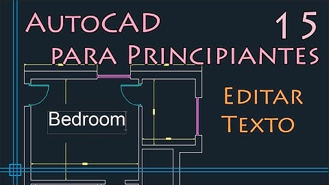 AutoCAD 2D - Escribir TEXTO (2 maneras diferentes)