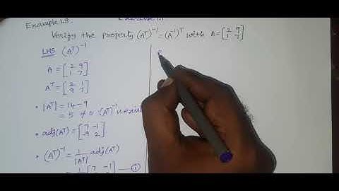 Class:12, Example 1.8, chapter 1.Applications of matrices and determinants, Nithish maths