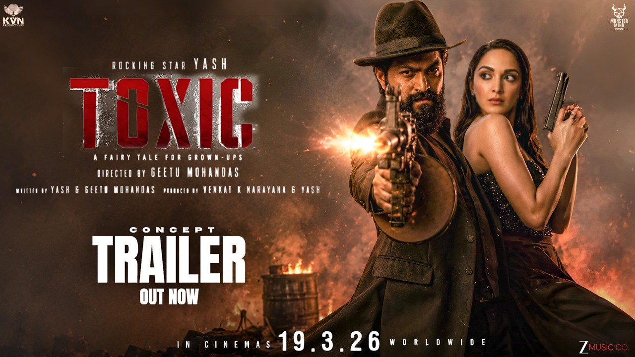 Toxic | Trailer Concept | Rocking Star Yash | Geetu Mohandas | KVN | Monster Mind Creations