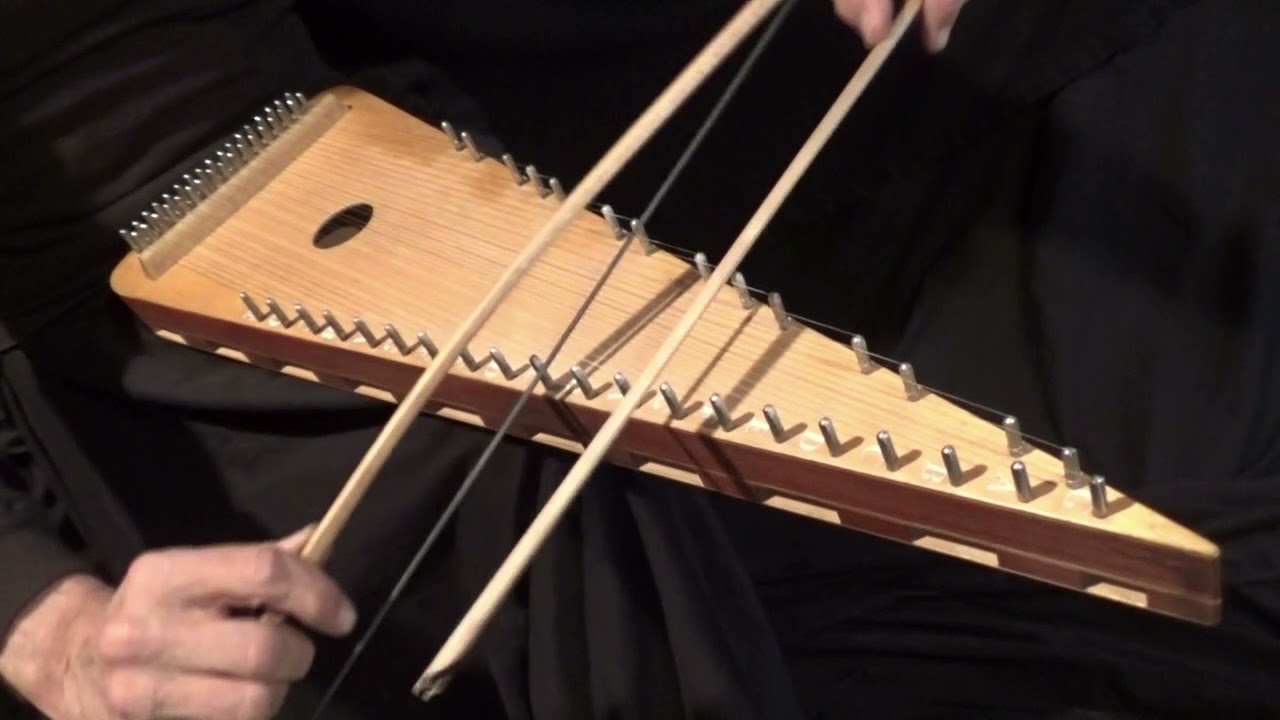 Hymn Tune "WARRINGTON" Bowed Psaltery with two bows YouTube