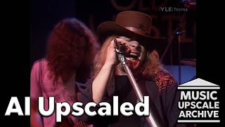 Lynyrd Skynyrd - I Ain&#39;t The One (Old Grey Whistle Test LIVE! 1975) 1080p AI Upscale Example