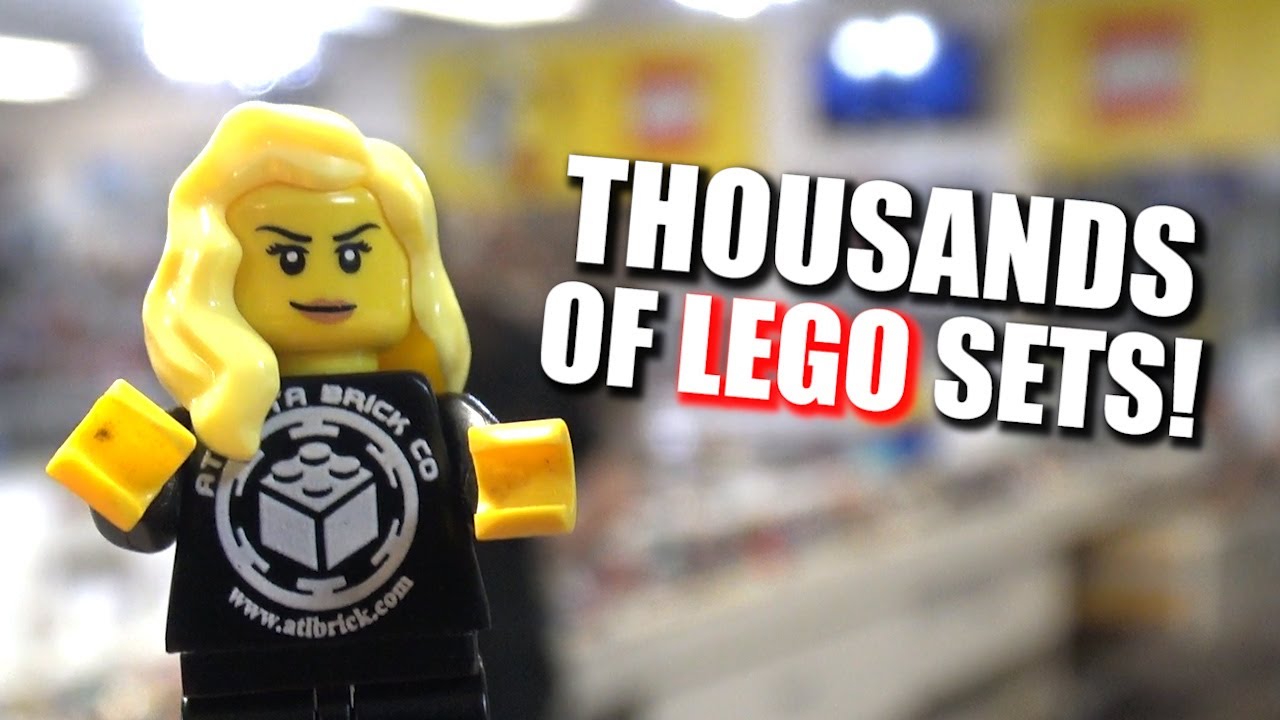 Massive LEGO Store! Updated Tour Atlanta Brick Co - YouTube