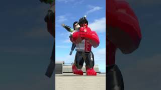 RED HULK Hugs Doctor Octopus Ultimate - LEGO Marvel Super Heroes
