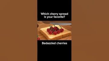 AI ASMR Spreading different cherries on toast #ai #glasscutting #asmr #aiasmr #satisfying