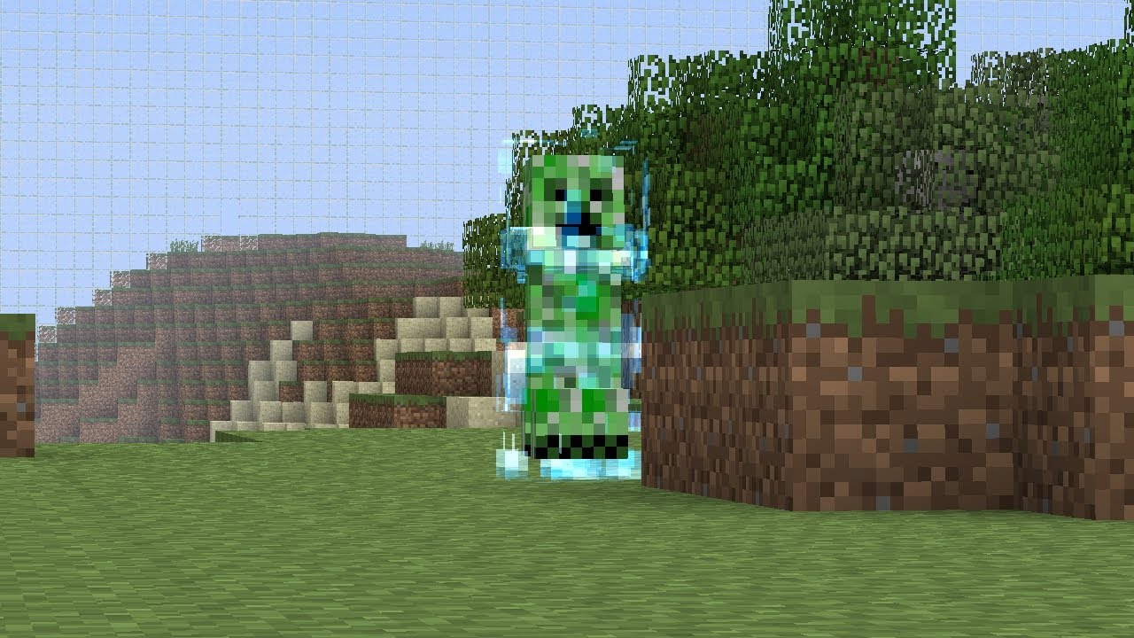 Minecraft - Skeleton Kills Charged Creeper! - YouTube