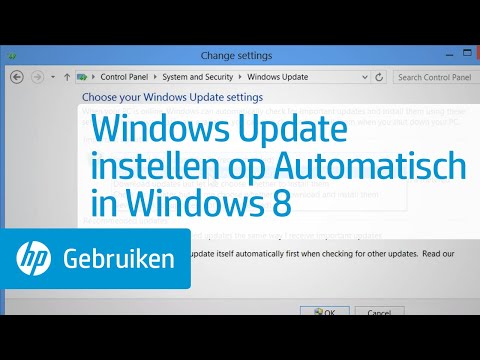 Windows Update instellen op Automatisch in Windows 8