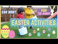 3 Fun Easter Activities for Toddlers || Egg hunt || Easy Easter DIY's || Indoor + Outdoor Activities