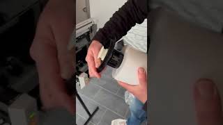 DNP 620 Papierwechsel