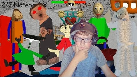 Baldi basics character swap edition, baldi basics mod