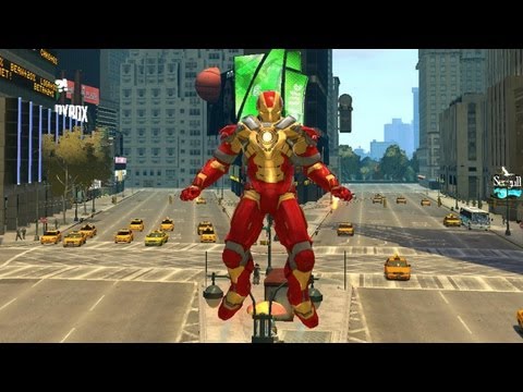 Grand Theft Auto IV - Iron Man 3 Mark XVII Armor "Heartbreaker" (MOD) HD