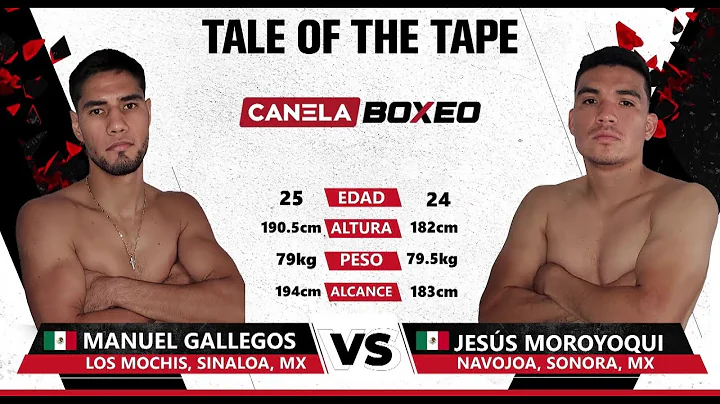 Manuel Gallegos takes on Jesus Moroyoqui in the Ma...