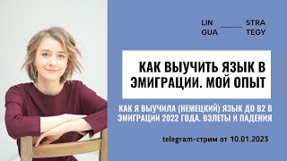 видео: Как выучить язык в эмиграции. Анализ моего опыта с нуля до В2. Взлеты и падения картинка: Как выучить язык в эмиграции. Анализ моего опыта с нуля до В2. Взлеты и падения