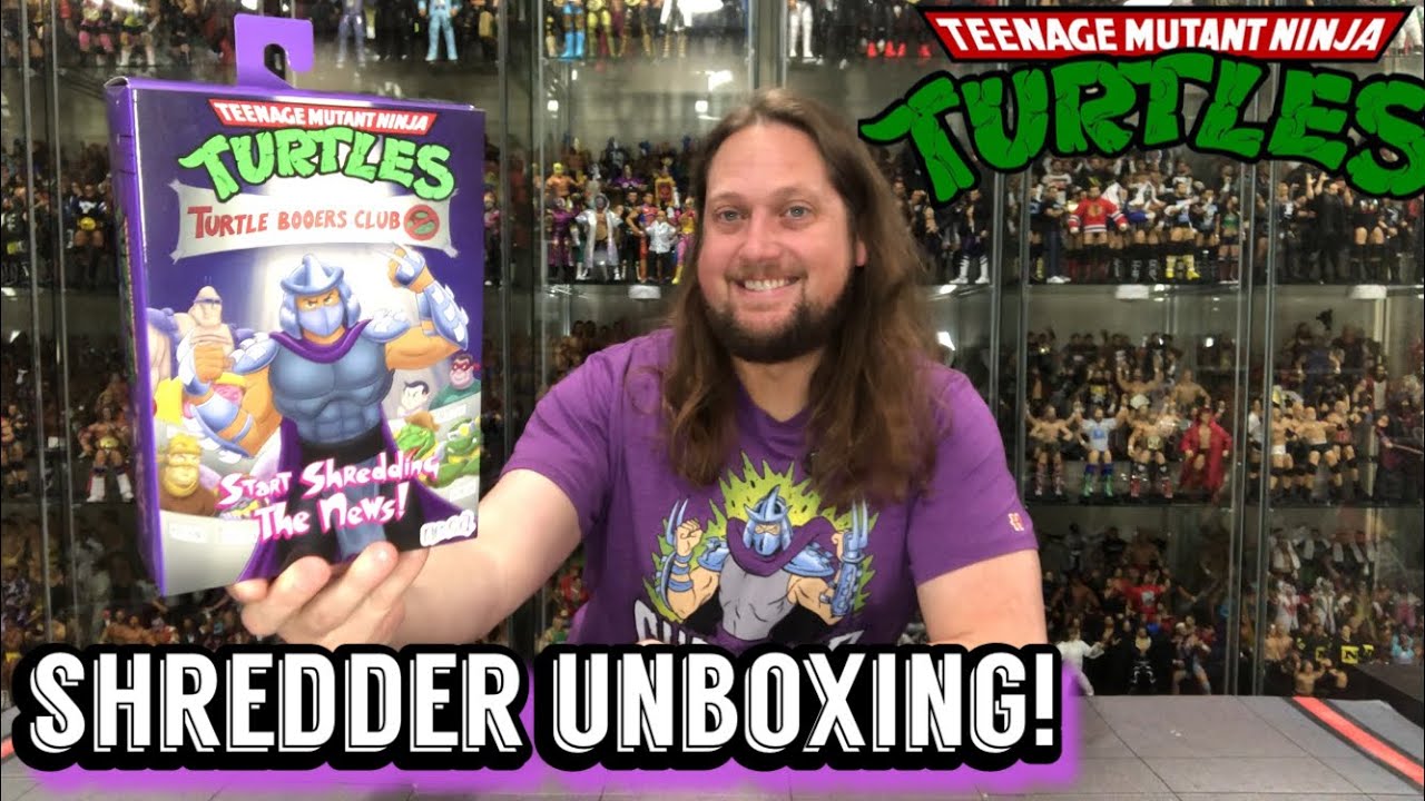 Shredder Teenage Mutant Ninja Turtles NECA Unboxing! - YouTube