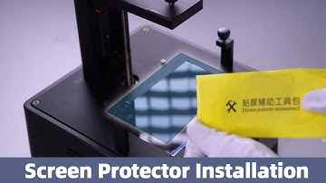 Anycubic Photon Mono 4K Screen Protector Installation