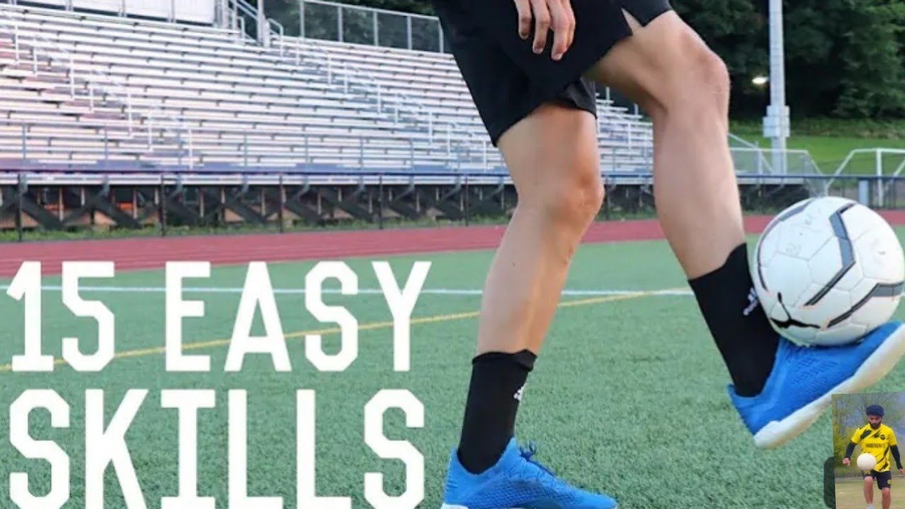 15 Easy Juggling ||Freestyle football skills|| these simple football ...