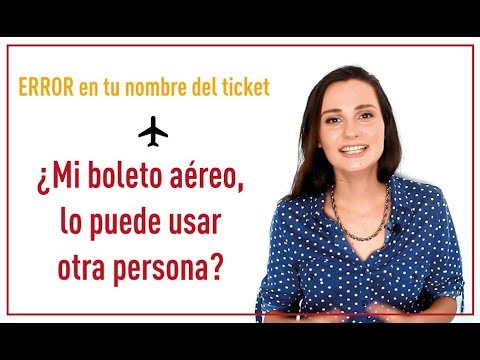 Video: ¿Se puede cambiar el nombre en un boleto de avión de Volaris?