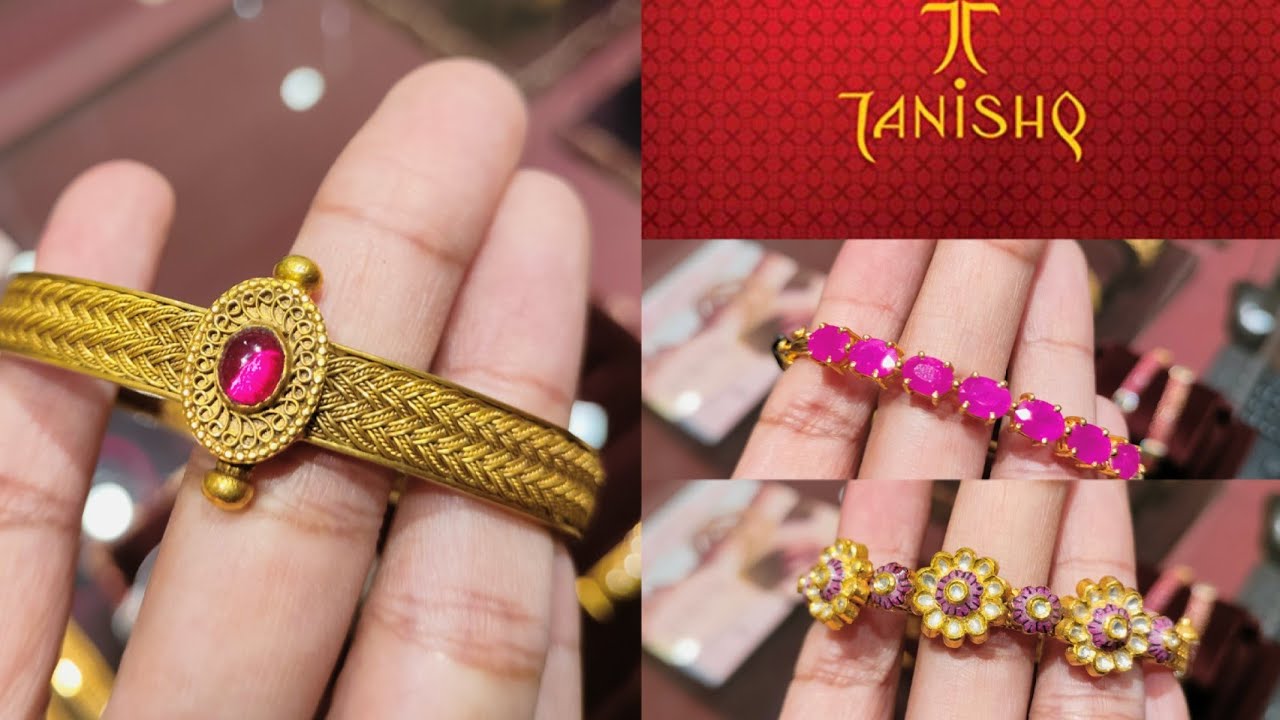 Tanishq 22KT Light Weight Daily Wear Gold Bracelet Collection with Weight &  Price💫✨ - YouTube