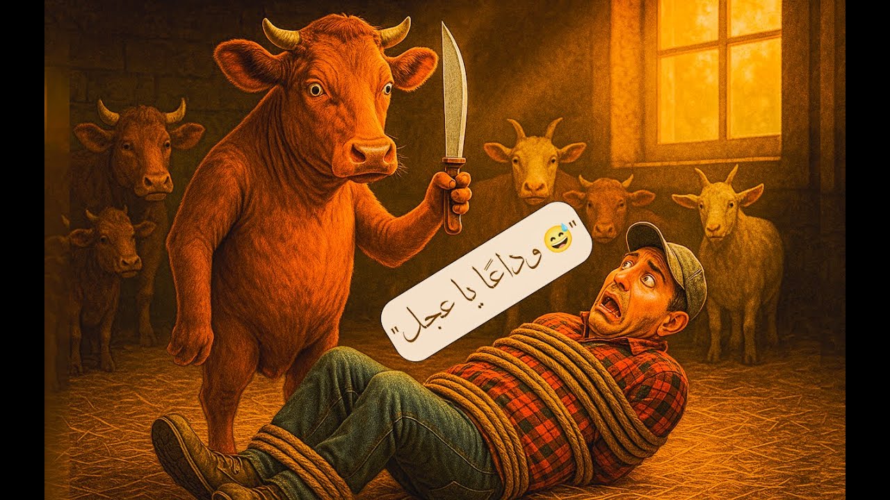 المعلم سيد الجزار يذبح عجل هايج في زمن قياسي٢٠١٦ Youtube