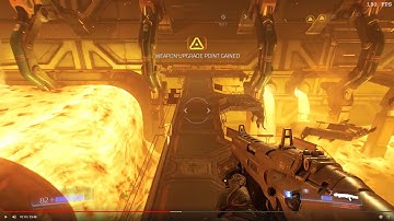 doom 2016 playthrough, ultra nightmare, run 1, level 3 - foundry 100% secrets/bonus