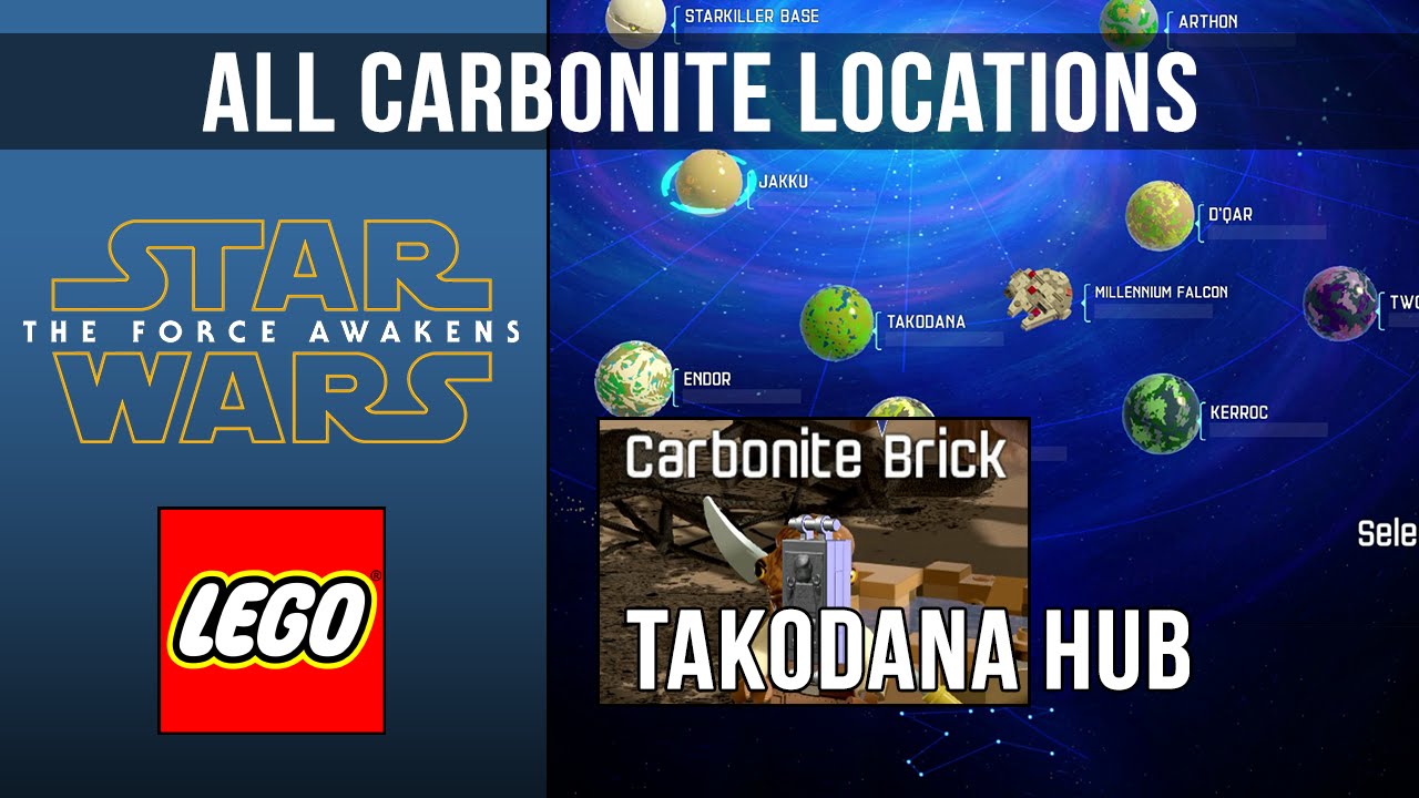 Carbonite Bricks - LEGO Star Wars: The Force Awakens - YouTube