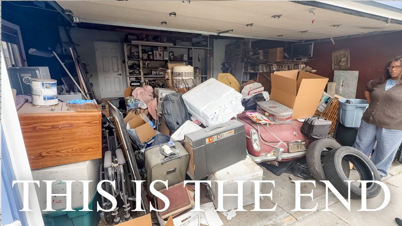 Too Late For Swedish Death Cleaning (The End) Decluttering The Last of My Parent's Hoarded Garage
