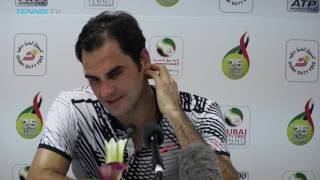 Press: Federer loses to Donskoy, 2017 Dubai R2