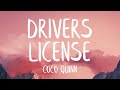 Coco Quinn - Drivers License (Lyrics) (Best Version)