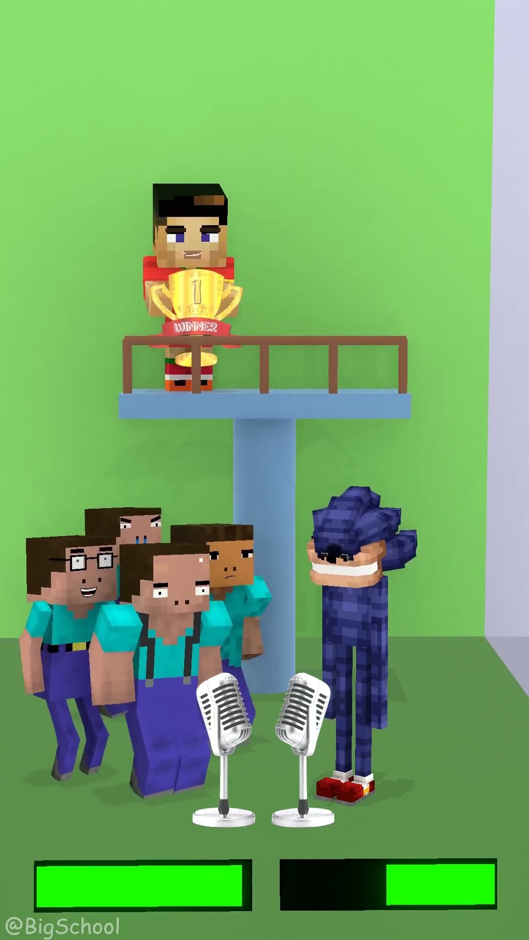 Which team will win?! Team Shin Blue or Team Herobrine? ?