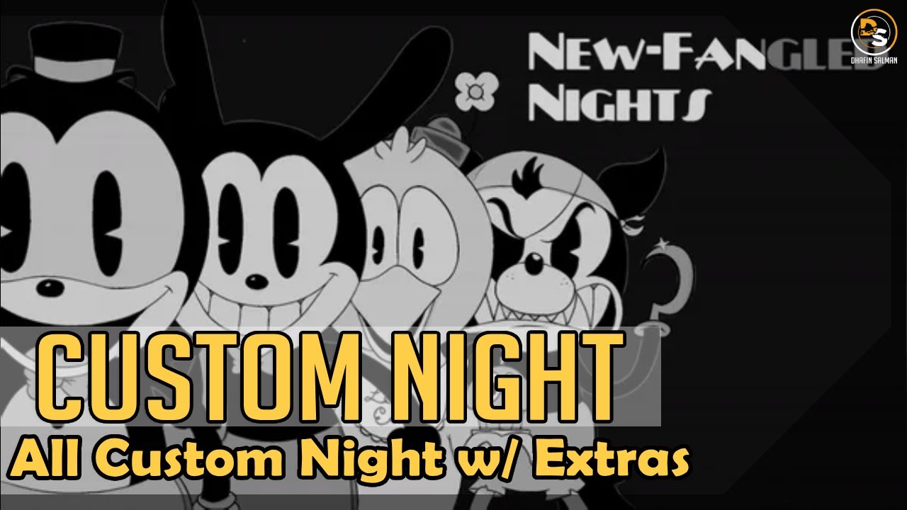 Fangled Five New-Fangled Nights – All Custom Night w/ 10/20 Mode 100% ...