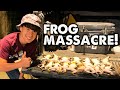 Frog Gigging MASSACRE - Huge Bullfrogs!