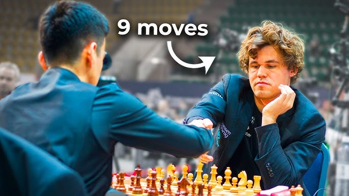 When Magnus Carlsen Plays 500 IQ Chess 